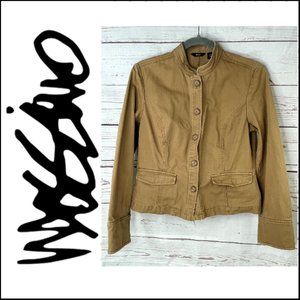Mossimo Co. Khaki Button Front Jacket